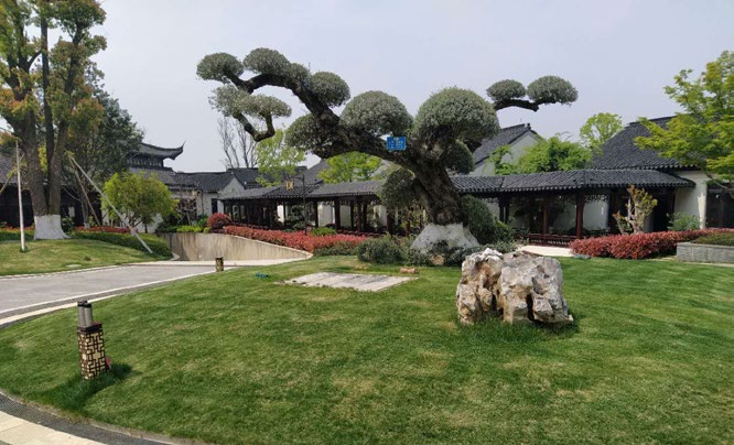 溧阳华健全达养生泳池，人为湖水处置工程项目案例